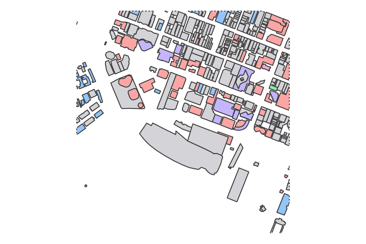 Program breakdown map