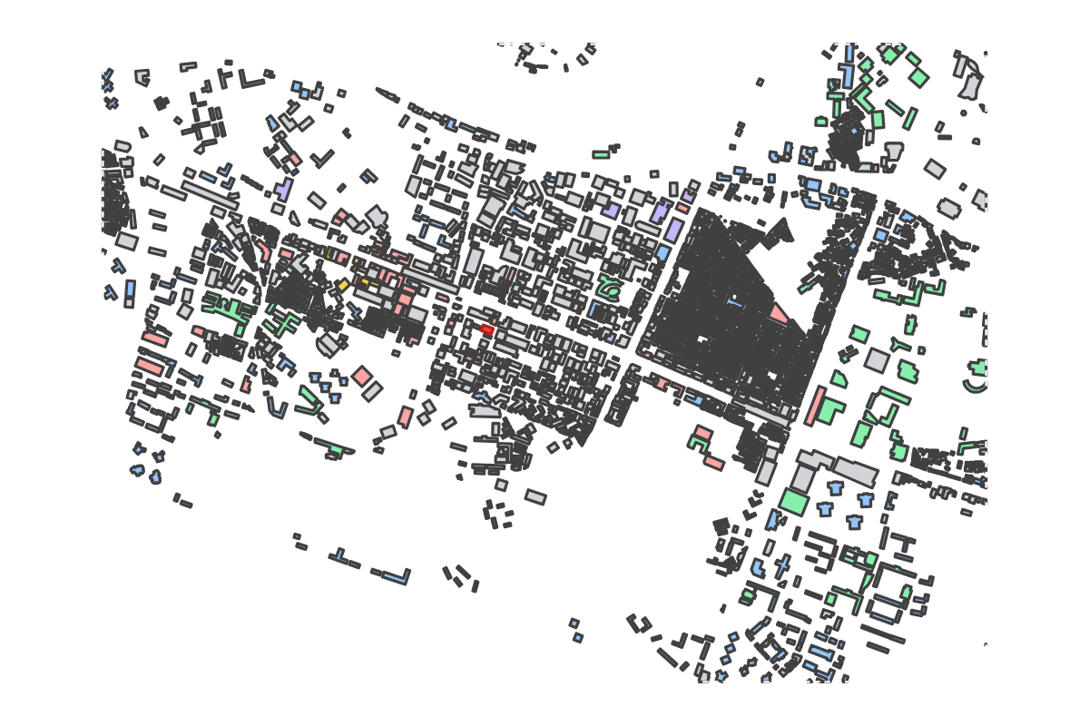 Program breakdown map