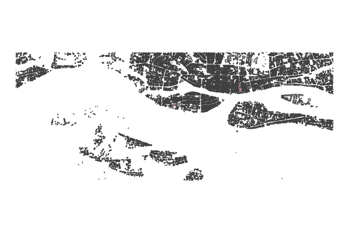 Program breakdown map
