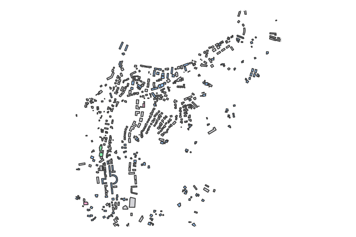 Program breakdown map