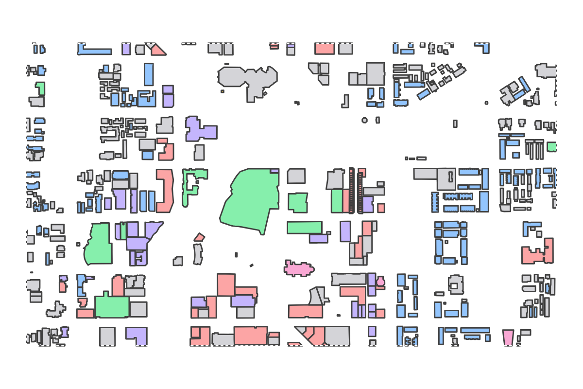 Program breakdown map