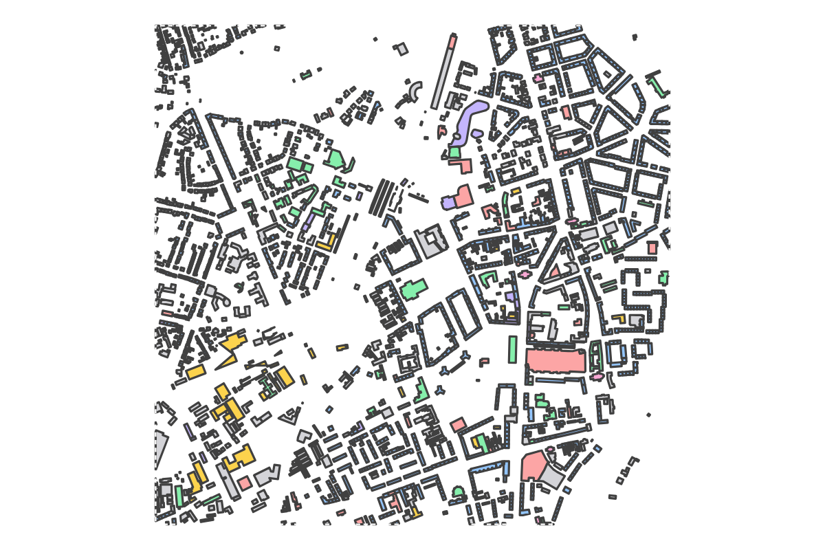 Program breakdown map