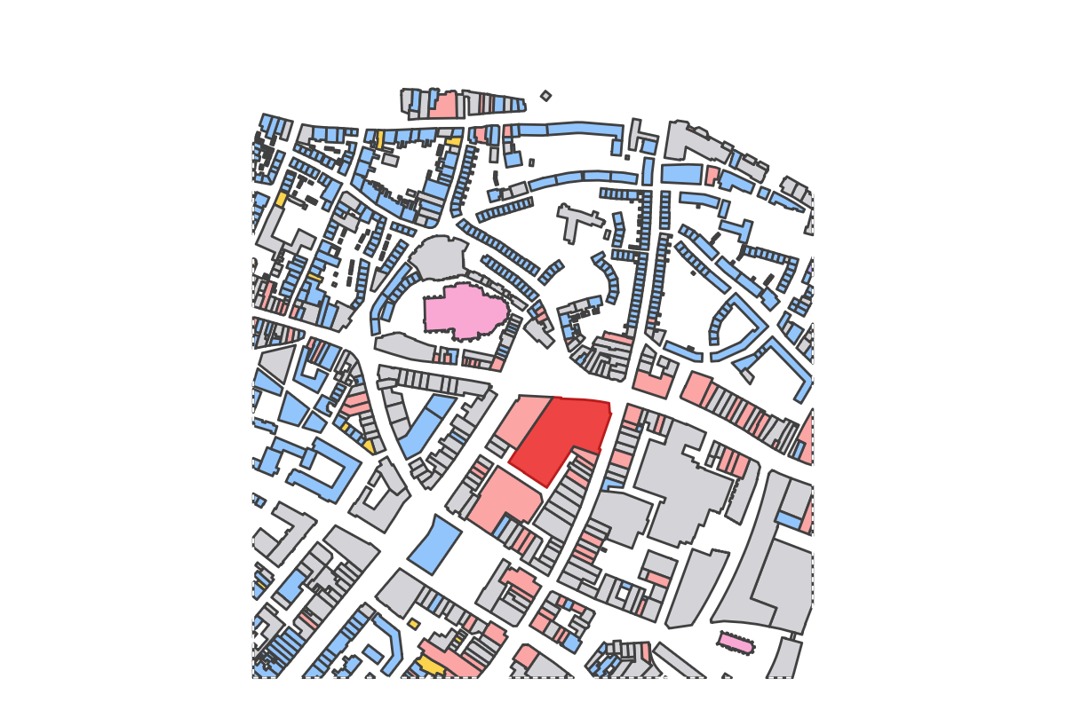 Program breakdown map