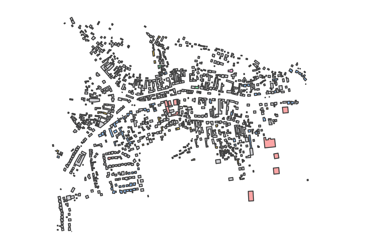 Program breakdown map