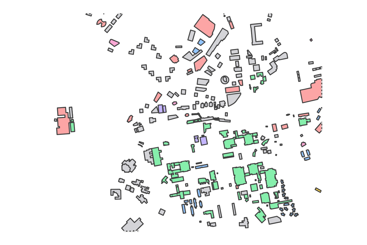 Program breakdown map