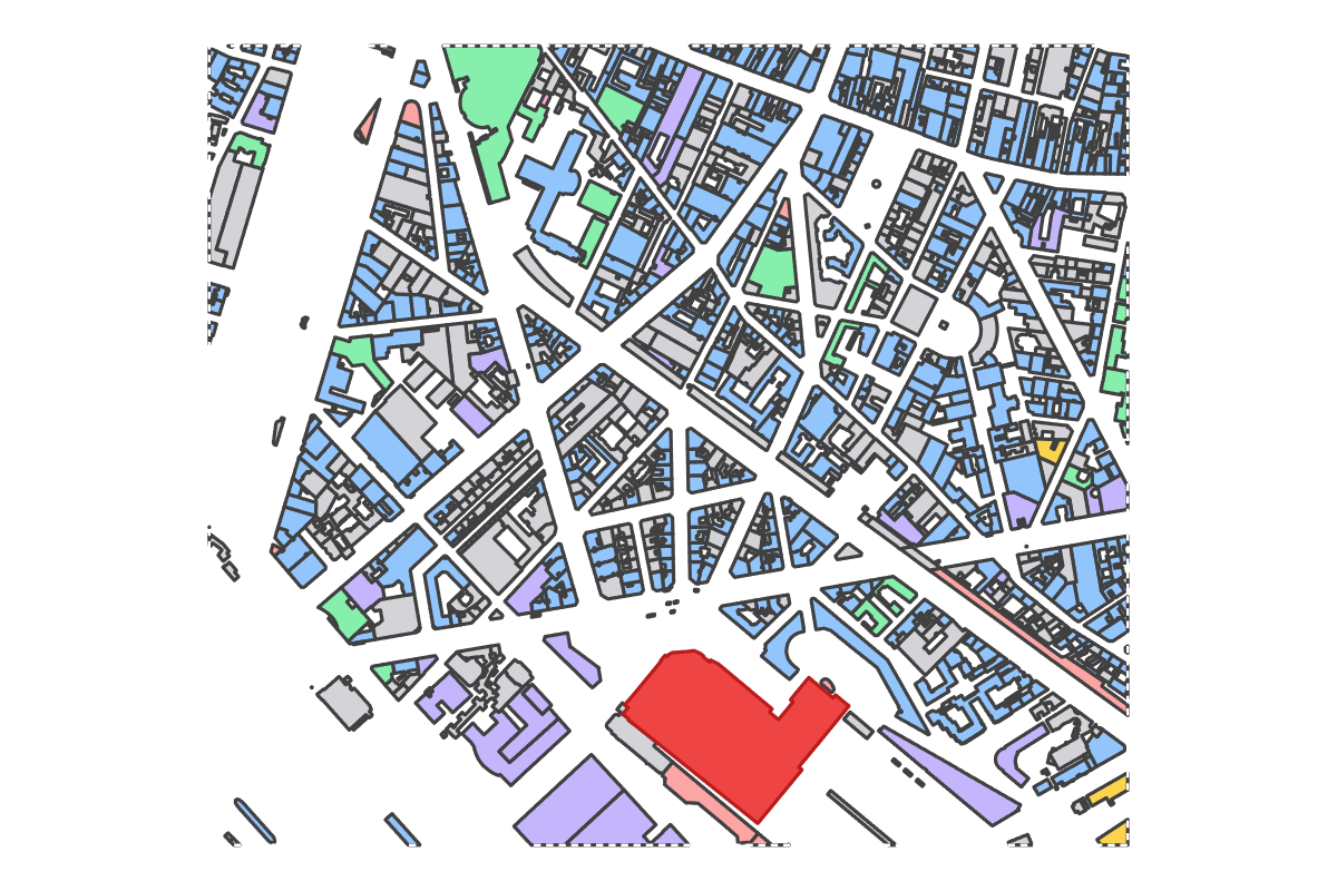 Program breakdown map