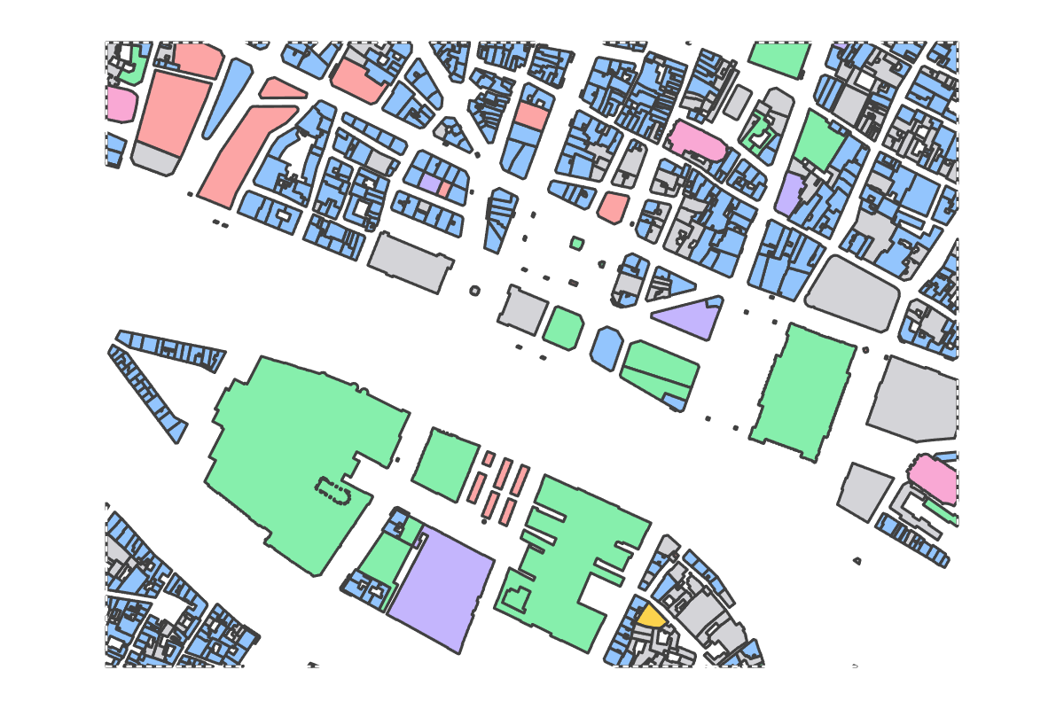 Program breakdown map