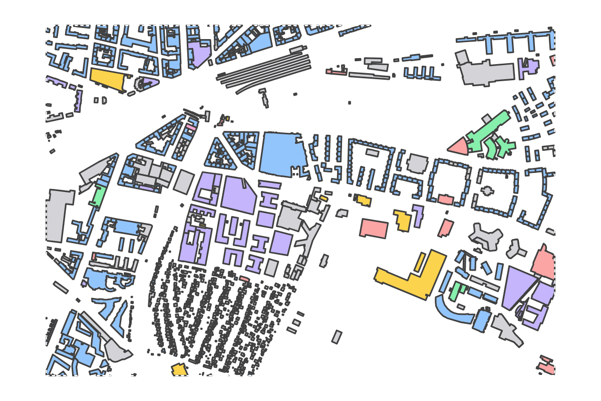 Program breakdown map