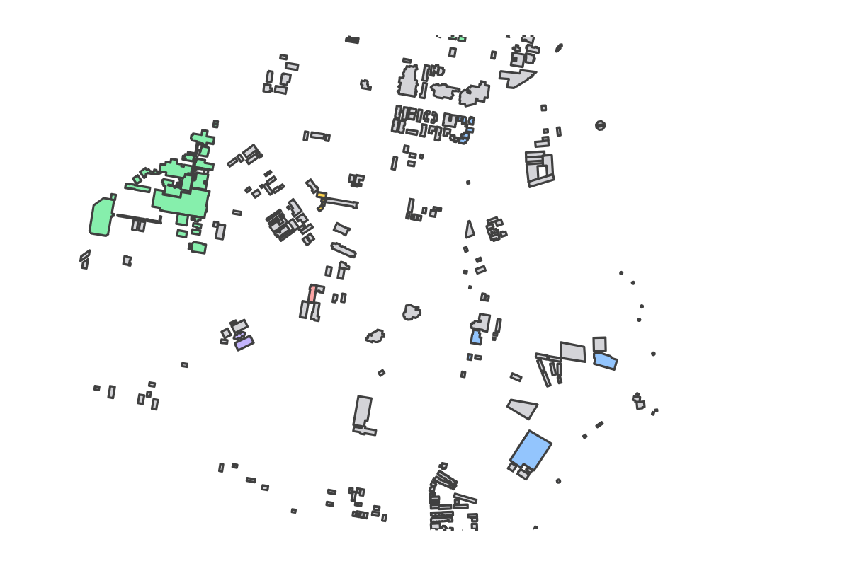 Program breakdown map
