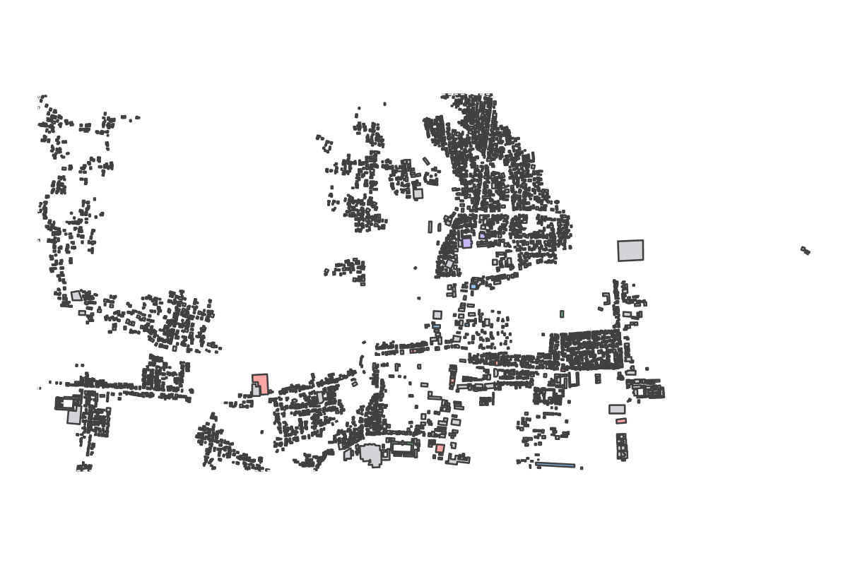 Program breakdown map