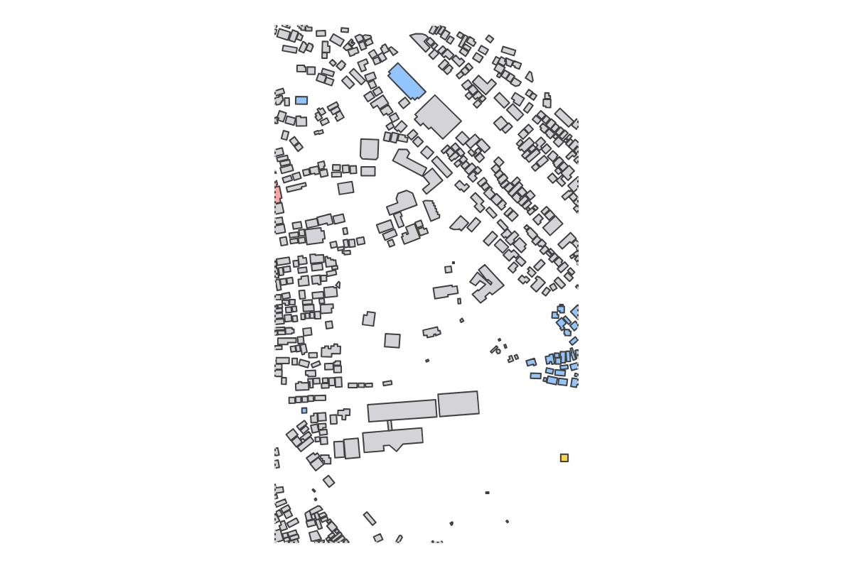 Program breakdown map