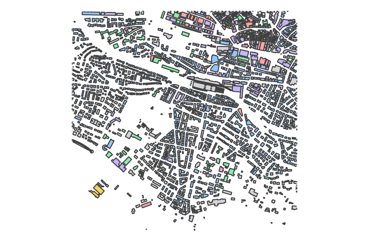 Program breakdown map