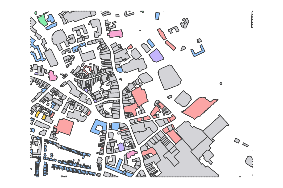 Program breakdown map