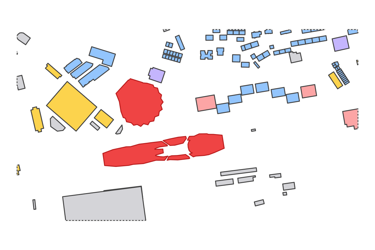Program breakdown map