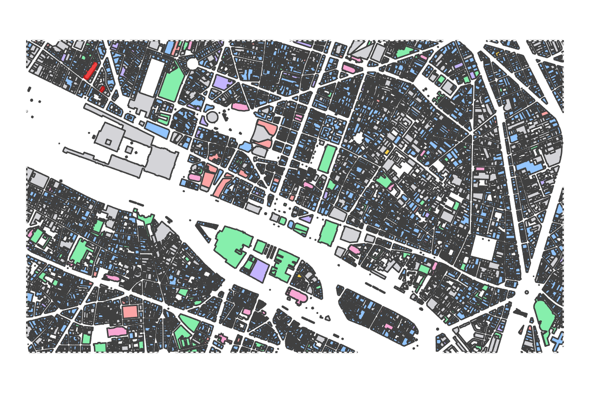 Program breakdown map
