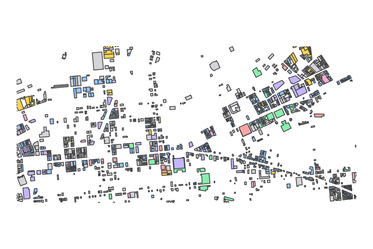 Program breakdown map