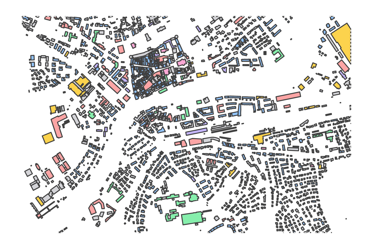 Program breakdown map