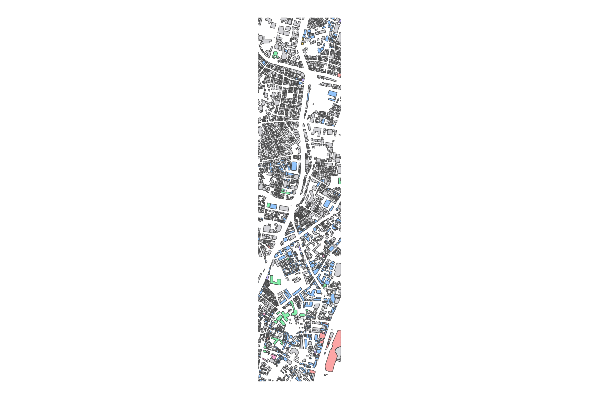 Program breakdown map