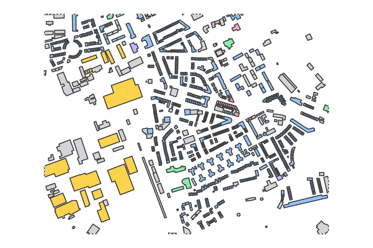 Program breakdown map