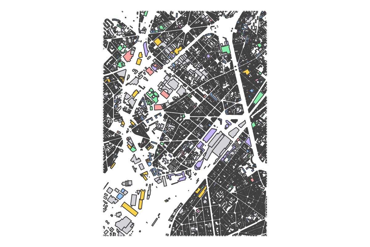 Program breakdown map