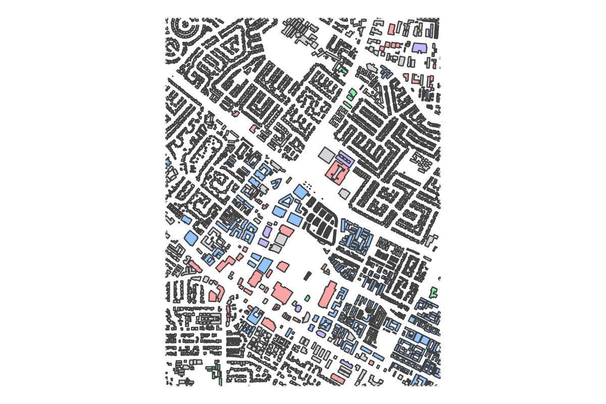 Program breakdown map