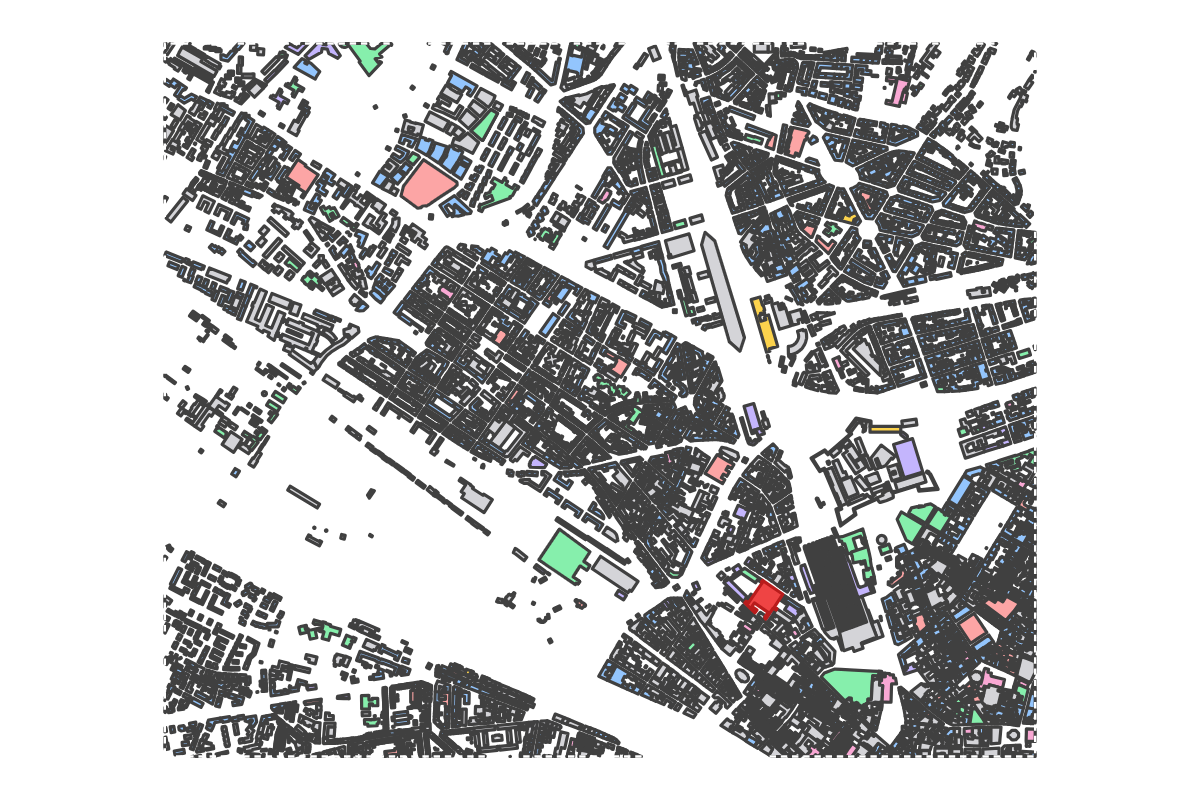 Program breakdown map