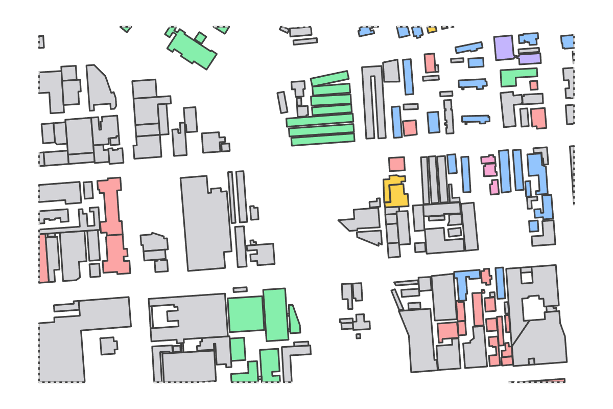 Program breakdown map