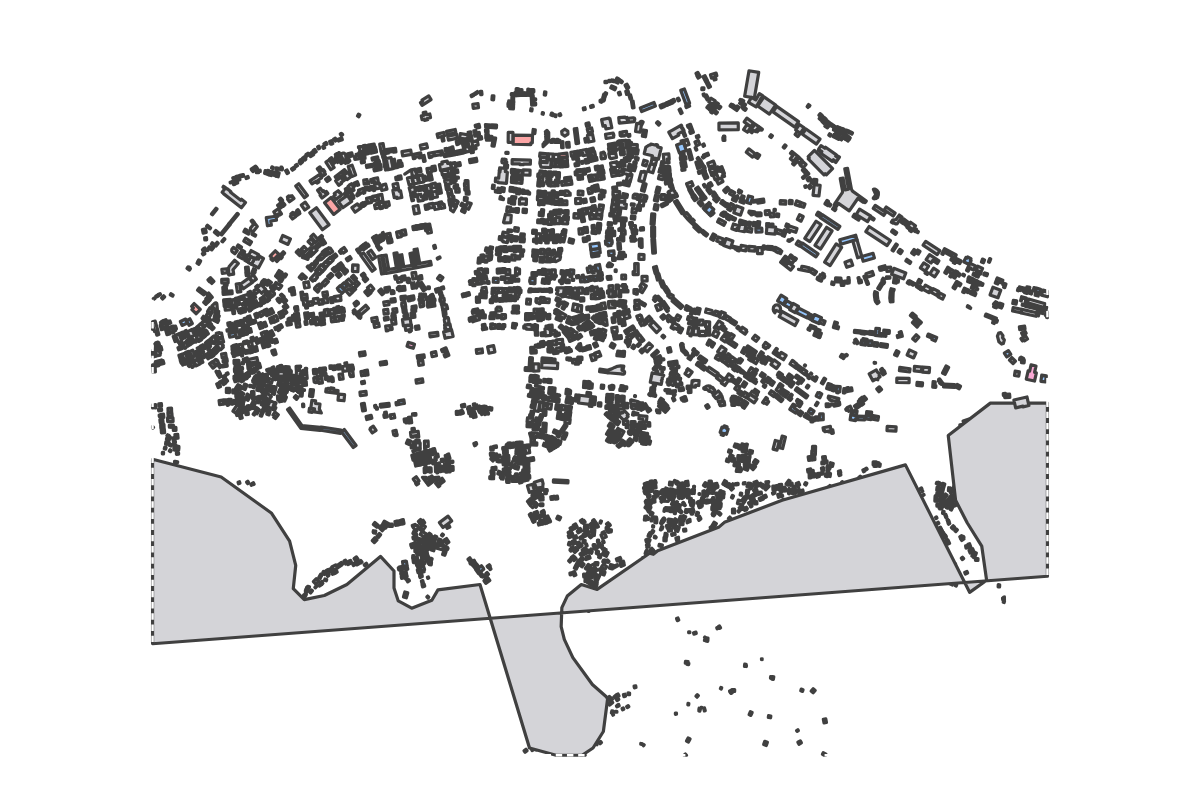 Program breakdown map