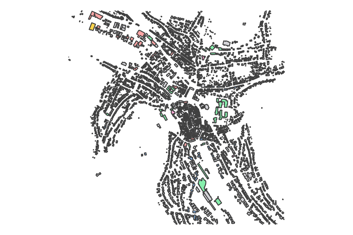 Program breakdown map