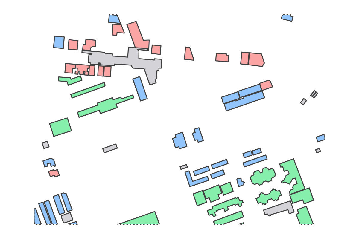 Program breakdown map