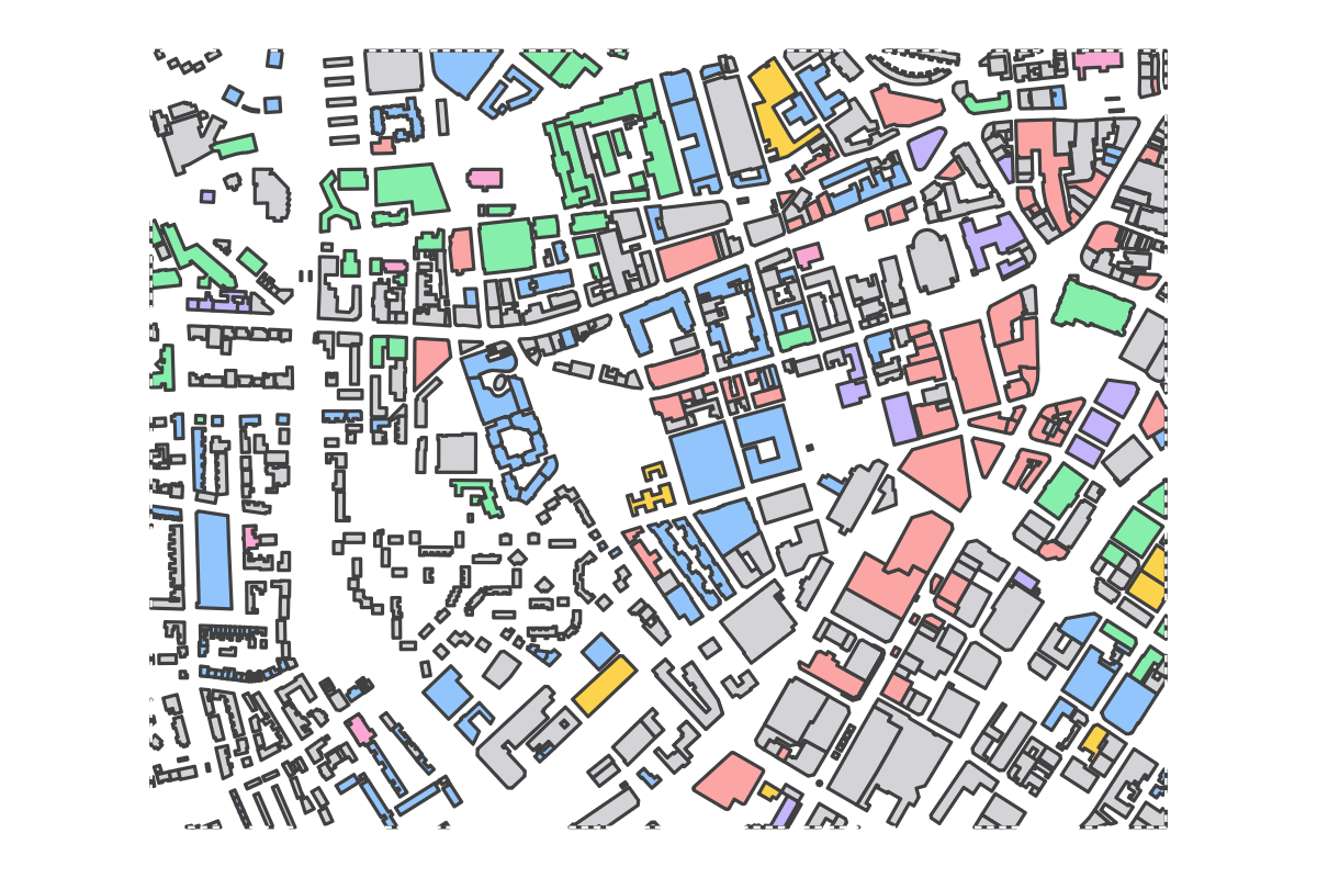 Program breakdown map