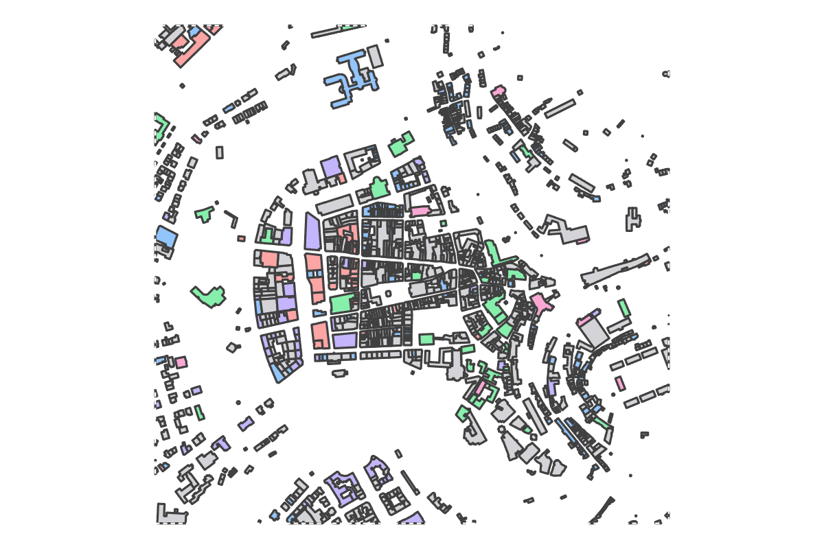 Program breakdown map