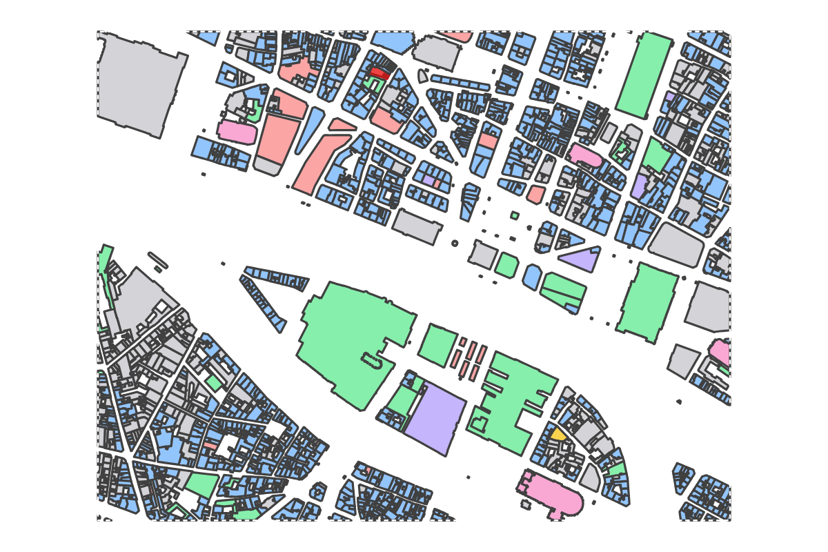 Program breakdown map