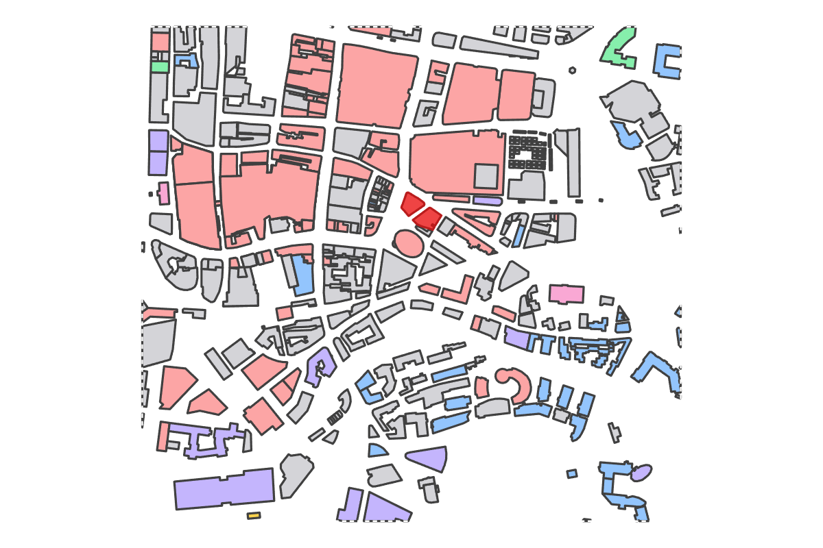 Program breakdown map