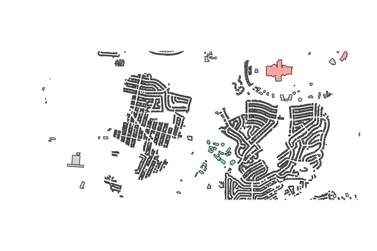 Program breakdown map