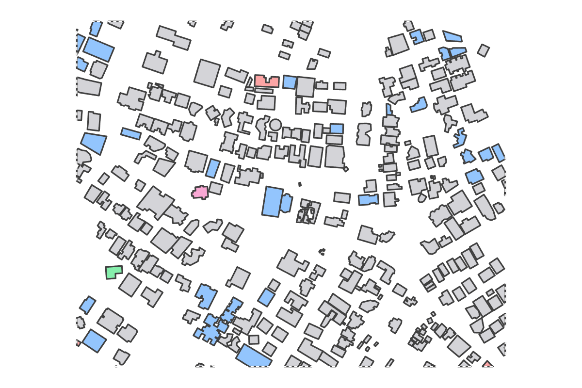 Program breakdown map