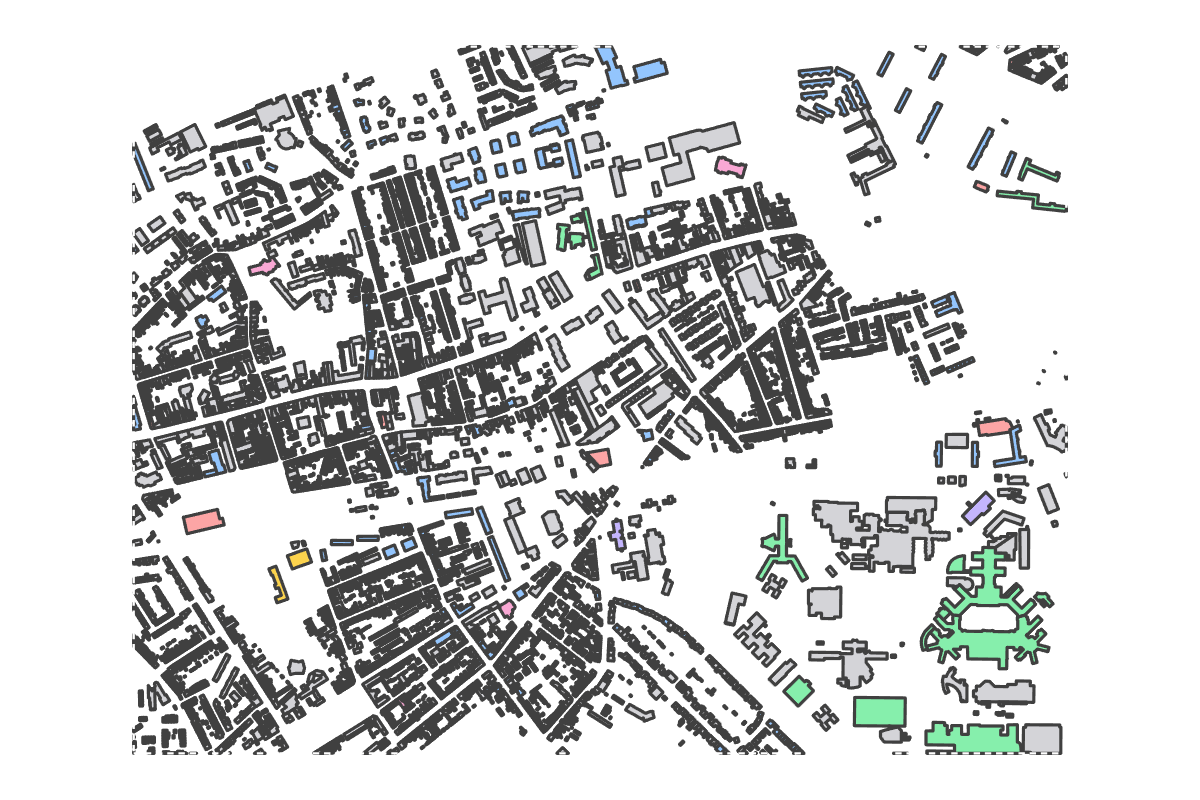 Program breakdown map