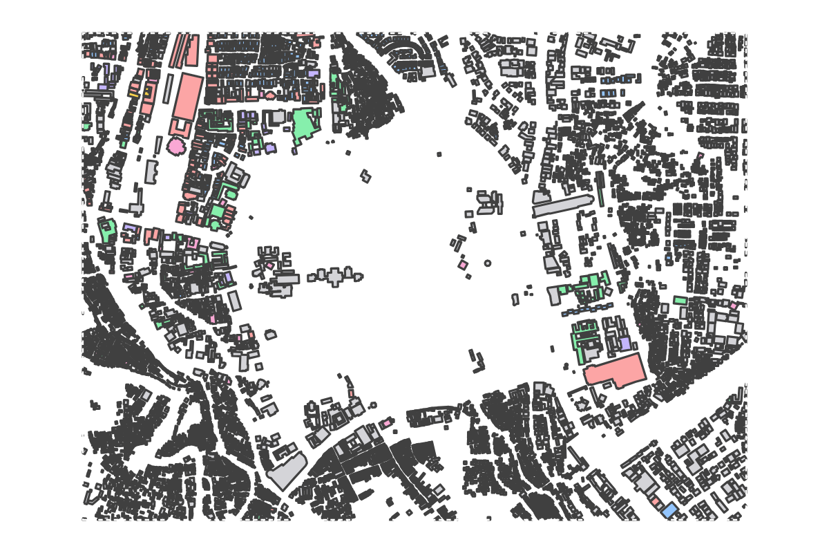 Program breakdown map