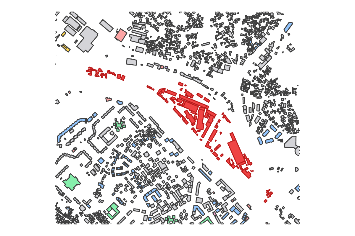 Program breakdown map