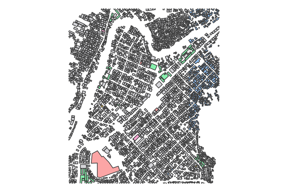 Program breakdown map