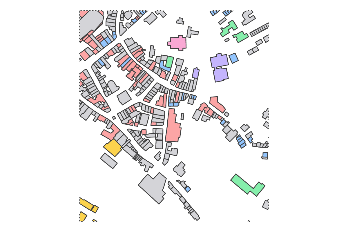 Program breakdown map