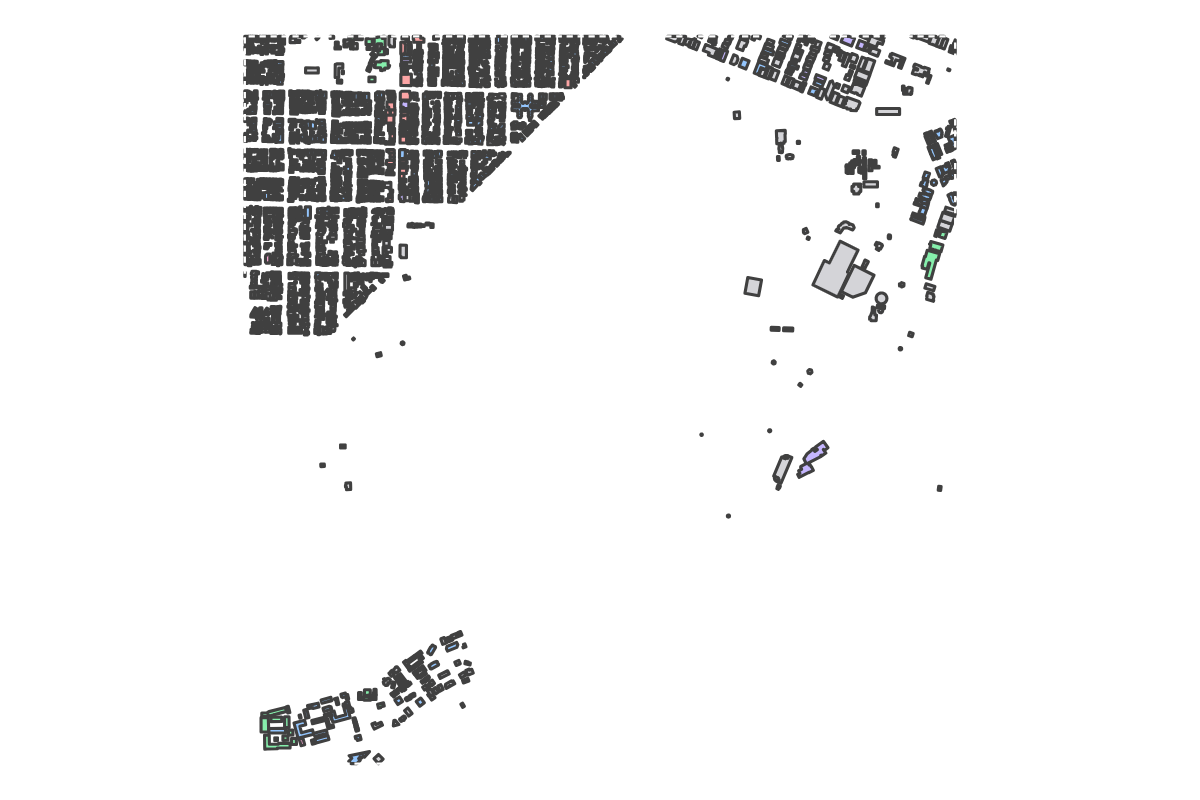 Program breakdown map