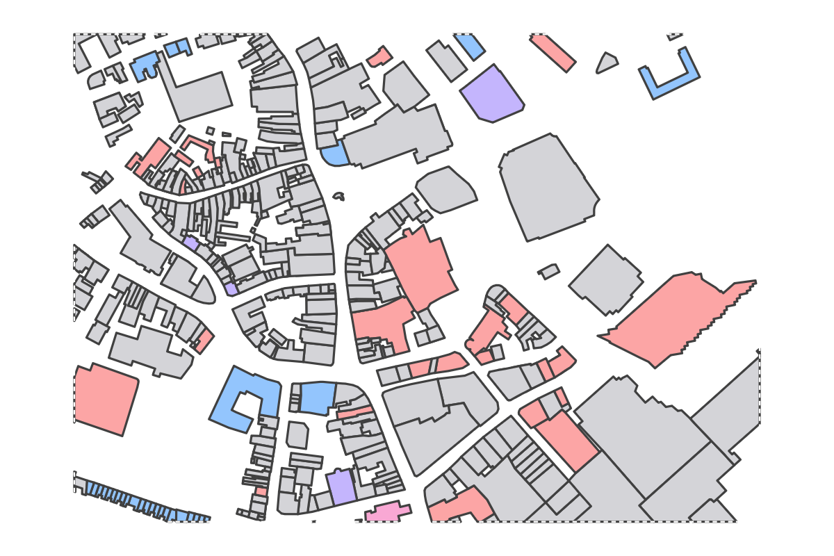 Program breakdown map