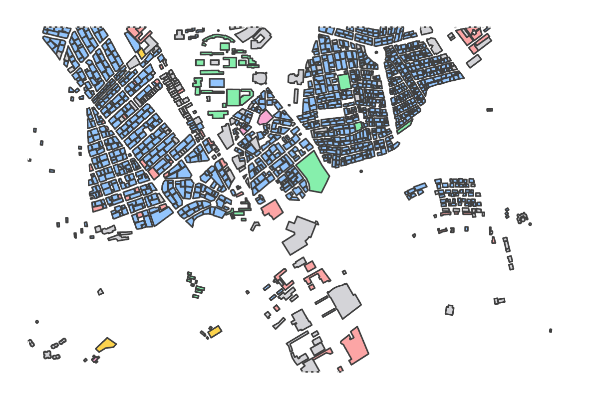 Program breakdown map