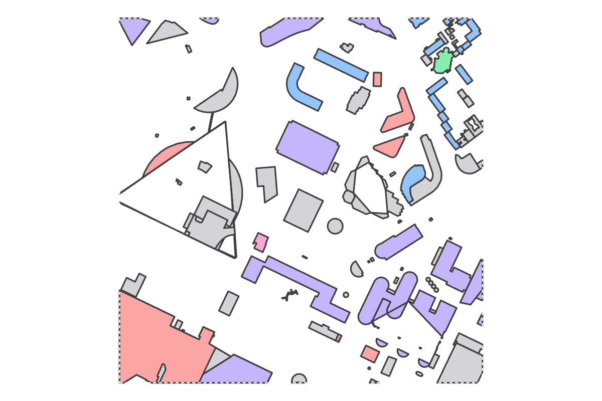 Program breakdown map