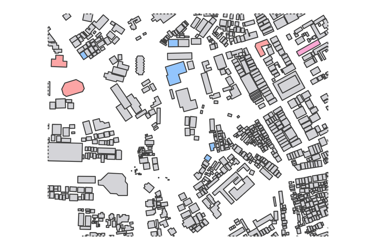 Program breakdown map