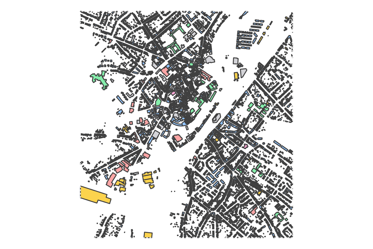 Program breakdown map