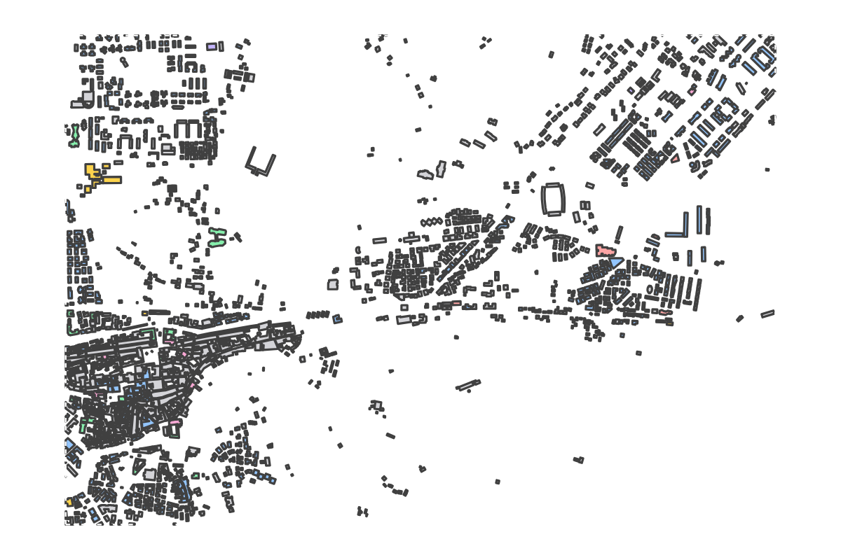 Program breakdown map