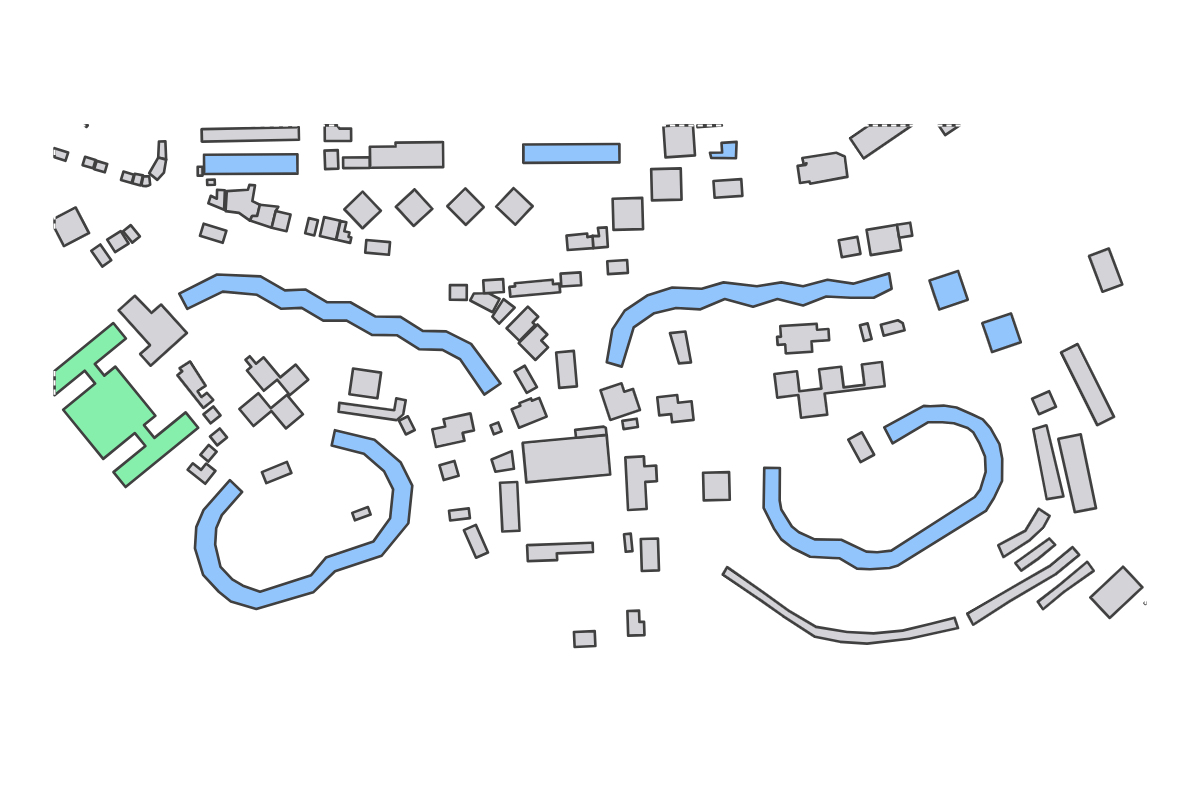Program breakdown map