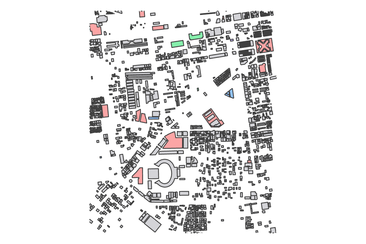 Program breakdown map